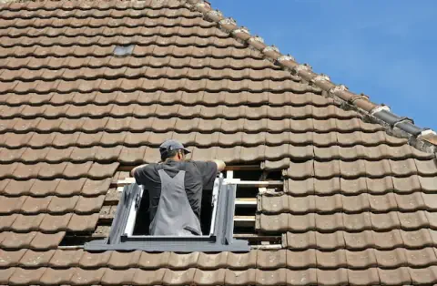 Pose de velux à Boussay